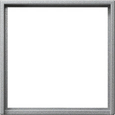 Gira Cadre d'adaptation carré 50x50mm Système 55 aluminium - 028226