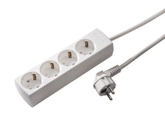 Martin Kaiser 4-Way Socket 45-Degree With Ground Contact Cable 5m - 1048ZL5-15W/KWS