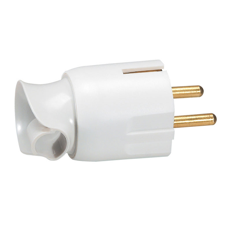 Legrand Plug With Cord Orientation White - 050172 [10 Pieces]