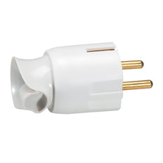 Legrand Plug With Cord Orientation White - 050172 [10 Pieces]