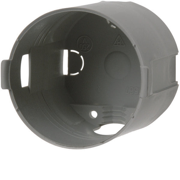 Hager Berker Contact Protection Box 45mm Grey Integro Module Insert - 9182002 [2 pieces]