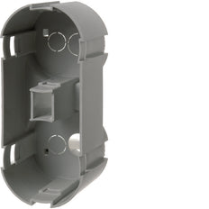 Boîte de protection contre les contacts verticale 2 groupes, profonde, avec inserts pour modules - 91911