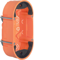 Hager Berker Boîte d'encastrement 2 gang pour capteurs tactiles - 1871