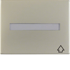 Hager Berker Anneau intermédiaire à charnière pour plaque centrale K.1/K.5 Acier - 11547104