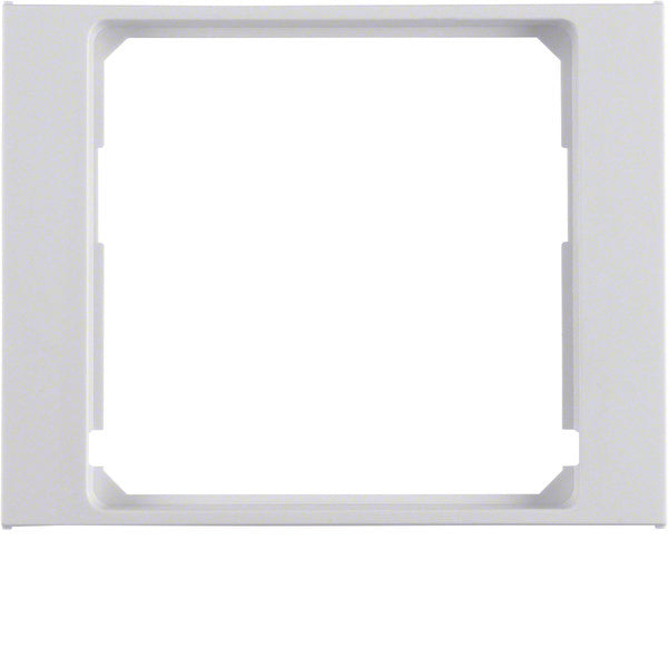 Hager Berker K.1 Central Plate Intermediate Ring Glossy White - 11087009 [2 pieces]