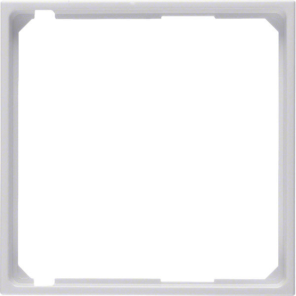 Anneau intermédiaire pour plaque centrale blanc polaire brillant - 11098989 [5 pièces]