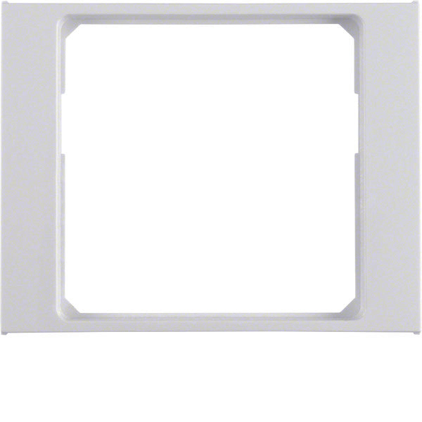 Hager Berker K1 Anneau d'adaptation pour pièce centrale 50x50 mm Blanc brillant - 11087109 [2 pièces]