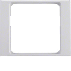 Hager Berker K1 Anneau d'adaptation pour pièce centrale 50x50 mm Blanc brillant - 11087109 [2 pièces]