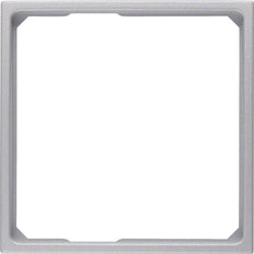 Berker Adapter Ring For Central Piece 50x50mm Aluminium Matte - 11091414 [2 pieces]