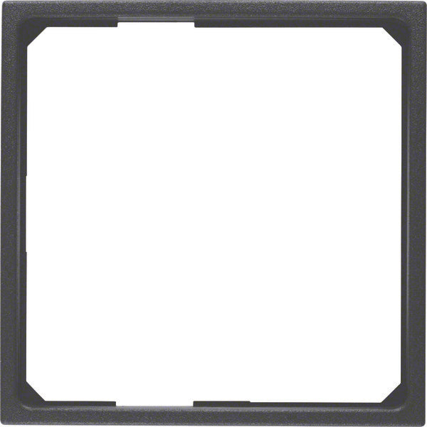 Berker Adapter Ring For Central Part 50x50mm Antracite Matte - 11091616 [5 pieces]