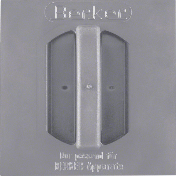 Hager Berker Protective Cover For Schuko Sockets Grey - 1848 [10 pieces]