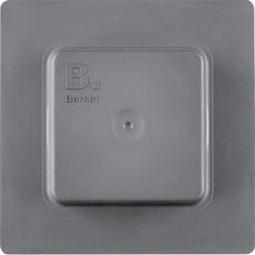 Hager Berker Protective Cover For Schuko Sockets And Switches Grey - 1849 [10 pieces]