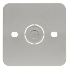 Berker Flame Retardant Base Plate 1 Gang Surface Mount White - 105250 [2 pieces]