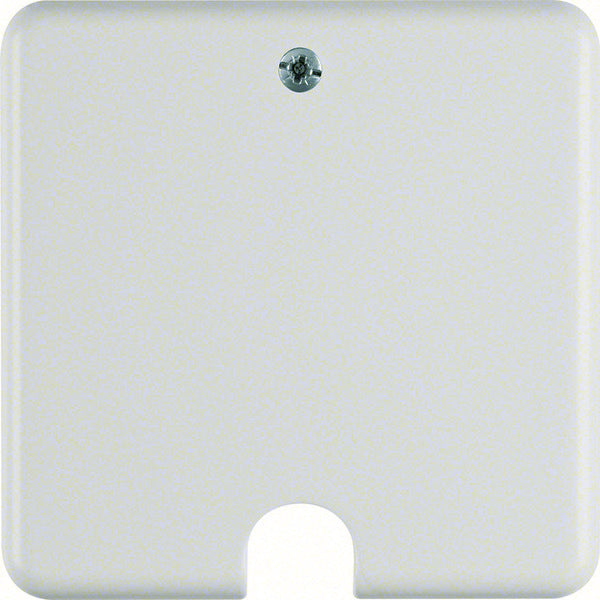 Hager Berker Electric Range Connector Box In-Wall Mount Polar White - 447709