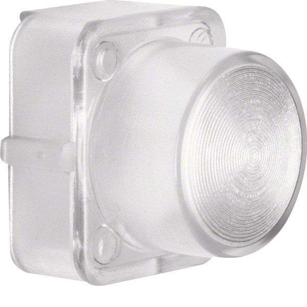 Hager Berker Clear Transparent Lens Cover For E10 Push Button Pilot Lamp - 1221
