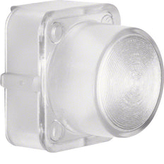 Hager Berker Clear Transparent Lens Cover For E10 Push Button Pilot Lamp - 1221