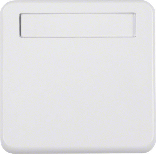 Hager Berker Anneau intermédiaire avec couvercle à charnière Champ de texte IP44 - 102259