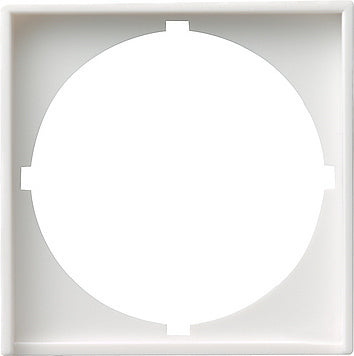 Gira Cadre adaptateur rond 50x50mm Système 55 Blanc - 028103 [2 pièces]