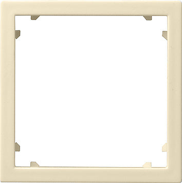 Gira Cadre d'adaptation 45x45 Square System 55 Cream White - 028301 [2 pièces]