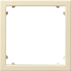 Gira Cadre d'adaptation 45x45 Square System 55 Cream White - 028301 [2 pièces]