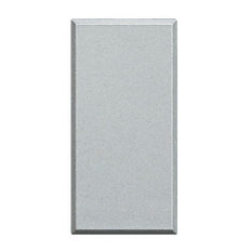 Bticino Axolute Tech Blank Plate 1 Module Gris Aluminium - BTHC4950 [2 pièces]