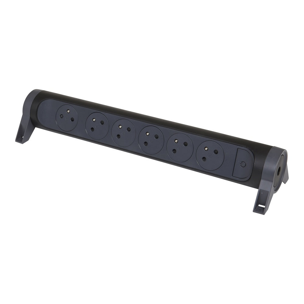 Legrand Premium Socket 6x2P With Earth Without Cord - 049469 [5 Pieces]