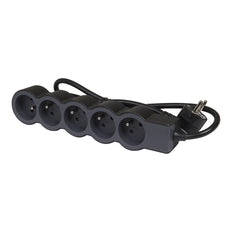 Legrand Standard Control DS 5X2P + Earth With TKD 5XPA 1.5M Black - 049483 [10 Pieces]