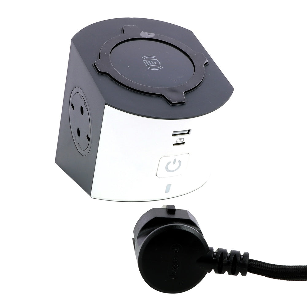 Chargeur à induction Legrand avec USB-A et USB-C - 694506