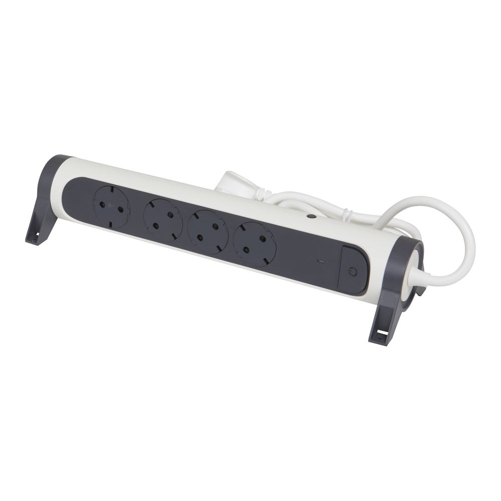 Legrand Premium Automatic Power Socket 4x With 1.5m Cable - 694525 [5 Pieces]