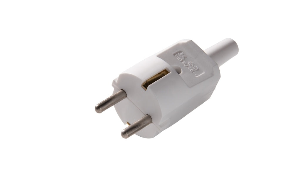Martin Kaiser MK Plug With Earthing Contact And Strain Relief Sleeve - 519MT/KWS [40 Pieces]