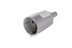 Martin Kaiser 10A Coupling Socket With Strain Relief Sleeve Grey - 534MT/GR [25 Pieces]