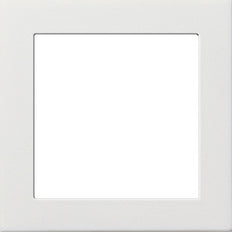 Gira F100 Square Adapter Frame 50x50mm Pure White - 0282112 [2 pieces]