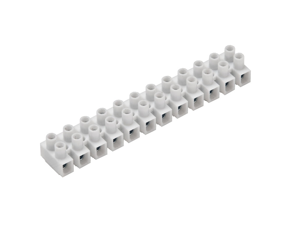 Martin Kaiser MK Terminal Block 12-Pole 4-6mm2 Pack of 10 - 723/NATUR [50 Pieces]