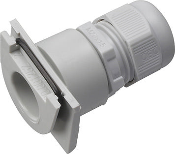 Gira M20 Grey Surface Mount Cable Entry Adapter - 000630 [2 pièces]