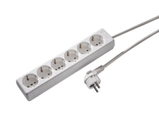 Martin Kaiser 6 Prises Multiples Avec Câble De 1,5m - 1060ZL/15W/KWS