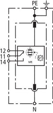 Parafoudre Dehn DGP M 255 FM N-PE - 961105