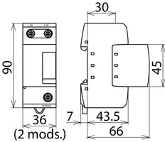 Parafoudre Dehn Dehnbloc M1 255V - 961120