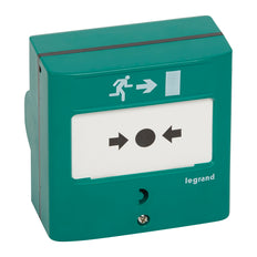 Interrupteur manuel d'alarme Legrand Green 2X Exchange - 138048