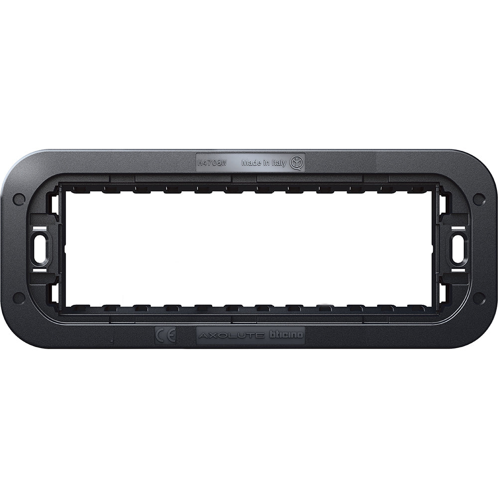 Bticino Axolute Air Holder avec 6 modules - BTH4706W