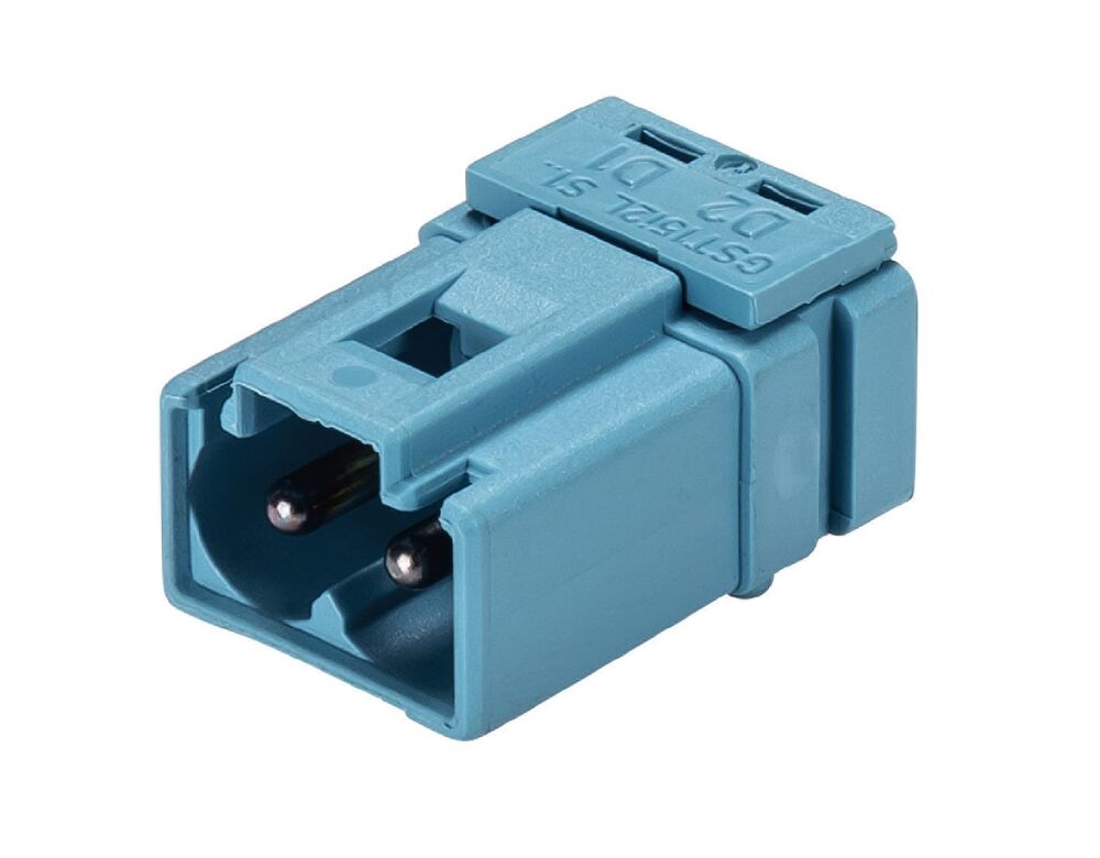 Wieland Gesis Mini Device Connector Solder Vertical Blue - 91.022.0253.0 [100 Pieces]