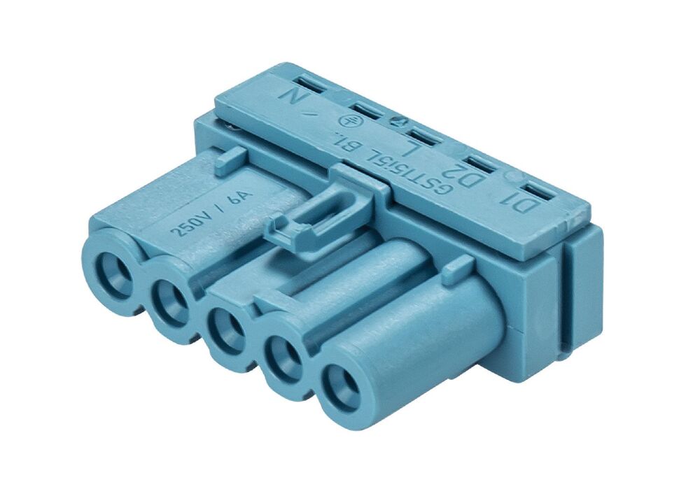 Wieland Gesis Mini 5-Pole Solder Connector - 91.053.0253.0 [100 Pieces]