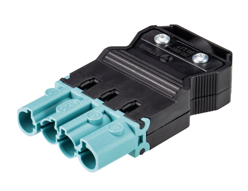 Wieland Gesis Classic Connector 4P Male 20A 250/400V - 92.944.3353.0 [50 Pieces]