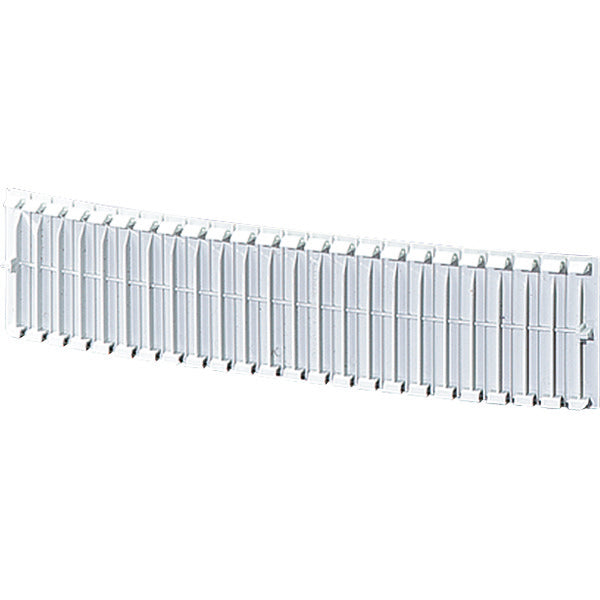 Hensel Bande de recouvrement pour rail DIN Max 12 Modules Gris - AS 12 [2 pièces]