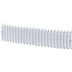 Hensel Bande de recouvrement pour rail DIN Max 12 Modules Gris - AS 12 [2 pièces]