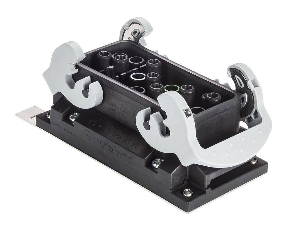 Wieland Flat Cable Outlet FCS 4 7 SI BU - 99.800.4866.1 [5 Pieces]