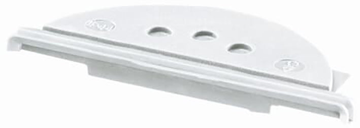 ABB Busch-Jaeger Cable Entry 2 In/1 In 2134 W-54 Ocean White - 2CKA001761A1507 [5 pièces]