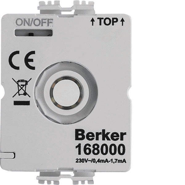 Module LED pour commutateur rotatif 230V avec N - 168000