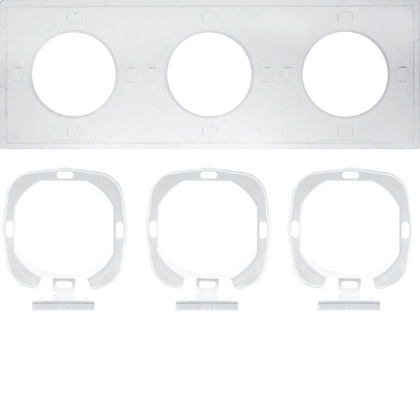 Hager Berker Kit d'étanchéité S.1 IP44 avec bride 3 gang - 10108903