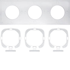 Hager Berker Kit d'étanchéité S.1 IP44 avec bride 3 gang - 10108903