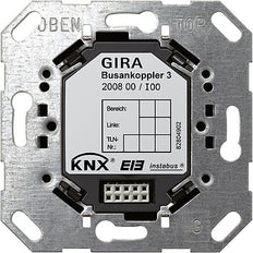 Coupleur de bus Gira 3 KNX Elément de base - 200800